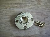IRONMONGERY WORLDﾂｮ 38MM SOLID BRASS ROUND FLUSH PULL RING HANDLE CABINET CUPBOARD ETC by Ironmonger