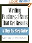 Writing Business Plans That Get Results