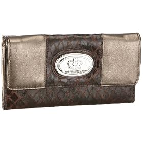 Kathy van Zeeland Snake S26827, Portafoglio donna, 19x11 cm
