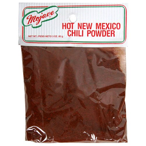 Mojave Hot New Mexico Chili Powder, 3-Ounce Bags (Pack of 24)