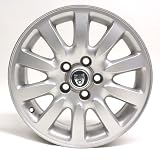 16 Inch Jaguar X-type 2002-2003 Silver Oem Wheel #59712 by Jaguar