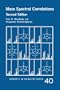 Mass Spectral Correlations (Advances in Chemistry Series,)