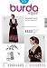 Patron de couture Burda 7171 costume de renaissance, tailles 36 à 50