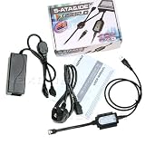 USB 2.0 to IDE SATA Adaptor Cable with Power Adaptor