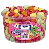 Maoam Frucht Kracher, 1er Pack (1 x 1.2 kg Dose)