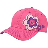 New Era St. Louis Cardinals Youth Girls Pink Blossom Adjustable Hat - Pink