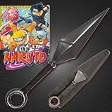 Uzumaki Naruto Metal Kunai Knife Black