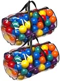 200 Play Balls Top Quality Bright Colors (Intex) with 2 Bags