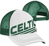 Boston Celtics Women's adidas Originals White Court Series III Snapback Adjustable Trucker Hat
