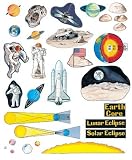 Solar System Set w/astronauts Pre-Cut Flannelboard Figure Set with Activity Sheets