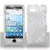 HTC G2 / Vision (T-Mobile) Snap-on Protector Hard Case Rhinestone Cover "Si ....