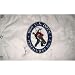 Tiger Woods Autographed 1999 U.S. Open (Pinehurst White) Golf Pin Flag - Signed on back