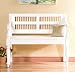 Classic Antique White Mahogany Bench
