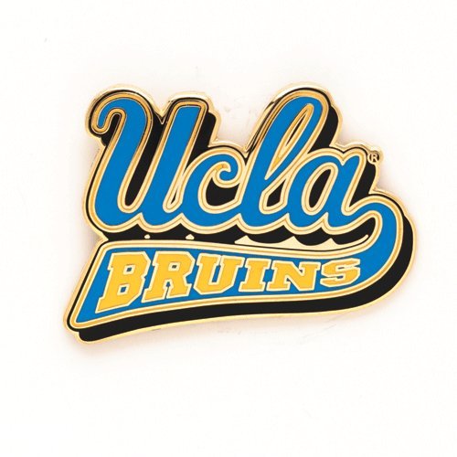 University Of California - Los Angeles Cloisonne Pin w/Jewelry Card