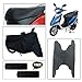 Vheelocity Combo of 72600 Black Motorcycle Body and Seat Cover with Foot Mat and Free Acupressure Grip for TVS Scooty Streak RS.599.00