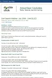 Google DoubleClick Advertiser Updates