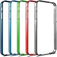 Alpatronix&reg; [BX120] Additional & Extra Color Bumpers for iPhone 5 / 5S Battery Case - 5 Pack (Assorted Colors - Gray, Red, Green, Blue, Black)