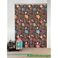 Kaleidoscope Fabric Shower Curtain