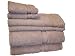 Prestige 100-Percent Egyptian Cotton With Rayon Dobby 6-Piece Towel Set, Driftwood