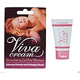 Viva Cream Stimulating Gel For Woman G Spot Orgasm Sexual Enhancement Lube 5 Pks