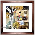 Chinese Gifts / Chinese Wall Decor: Chinese Framed Art - Maiden