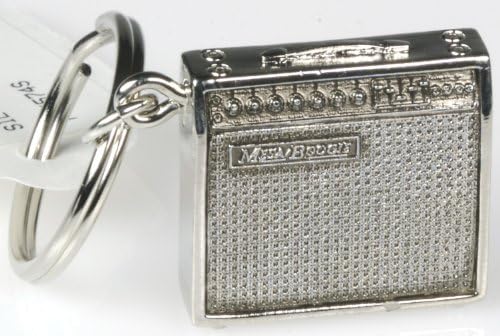 Harmony Jewelry Guitar Amplifier Keychain - Silver