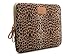 KAYOND Laptop Sleeve 11 inch Laptop Case with Water-Resistant and Shockproof Protective Case for 11.6 inch Notebook Computer and Pocket Tablet - Brown Leopard Print