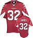 Edgerrin James Youth Jersey: Reebok Red Replica #32 Arizona Cardinals Jersey - X-Large (18-20)