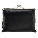 Mossimo&reg; Black: Flat Frame Wallet - Black