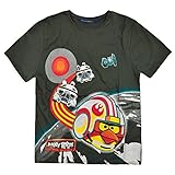 Boys Official Star Wars Angry Birds TShirt New Kids Short Sleeved Top