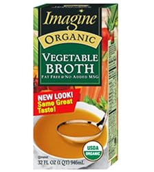 Imagine Organic Vegetable Broth, 16-Ounce Boxes (Pack of 12)