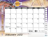 2012 LOS ANGELES LAKERS 22X17 DESK CALENDAR