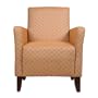 angelo:HOME Sutton Chair with Art-Deco-Patterned Upholstery, Sienna Clay