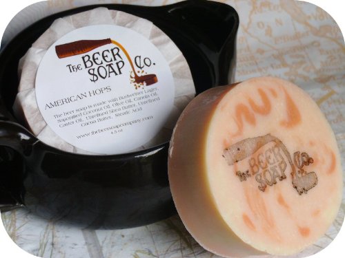 American Hops Beer Soap - Made With Budweiser American Lager