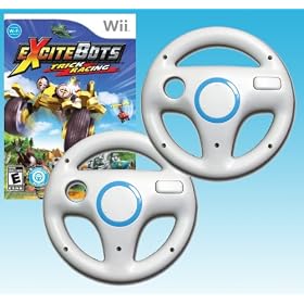 ExciteBots: Trick Racing + 2 Wheel Attachments Bundle