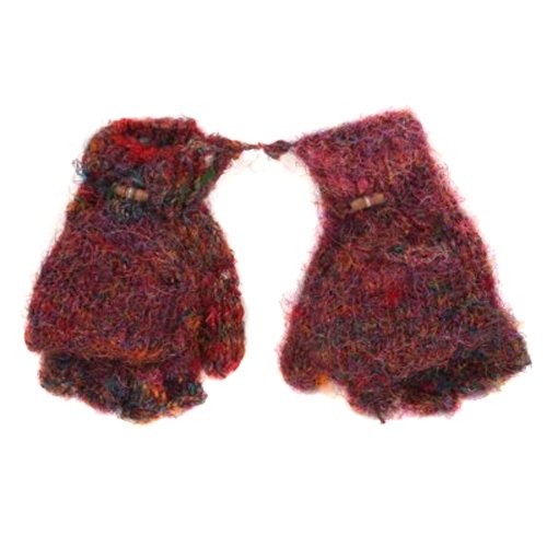 Hemp Silk Gloves / Fingerless W20S41E