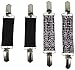 N'Ice Caps 2 Pairs Kids Mitten Clips - Strong Strainless Steel with Teeth