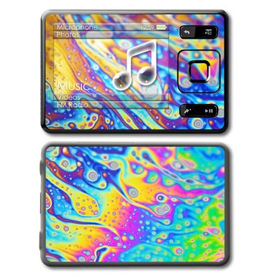 World of Soap Design Protective Skin Decal Sticker for Creative Zen / Zen MX Media Music Player