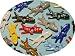 Jumbo Jet Airplane Eyelets 1/8 Scrapbooking Embellishments - Pack of 8 - Paper Craft, Holiday Cards & Tags, Paper Piecing Supplies