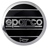 Sparco 01597GZ Silver Sparco Horn Button Emblem