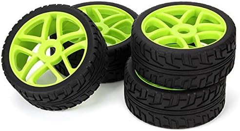 iiMash(TM) 17mm RC 1/8 Off-road Car Star Hub Tires For Running On The Cement Ground (Pack Of 4)