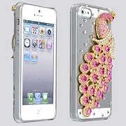 Bling 3D Peacock Cover for iPhone 5 5S