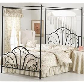Dover Canopy Bed Set King Full
