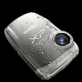 Fujifilm FinePix XP10 12 MP Waterproof Digital Camera with 5x Optical Zoom and 2.7-Inch LCD (Silver)