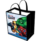Marvel Heroes Spiderman Reusable Tote Bag - Medium - 13" X 14" X 6" - Use As a Marvel Heroes Universe Gift Bag or Buy Multi-packs for Marvel Universe Party Favors - More Marvel Heroes Spiderman Party Supplies At Our Storefront