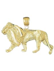 CleverEves 14K Gold Pendant Lion 7.5 - Gram(s)