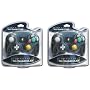 Two GameCube / Wii Compatible Controllers [Black]
