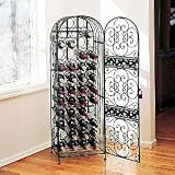 45 Bottle Wrought Iron Wine Jail