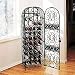 Kitchen & Housewares : 45 Bottle Wrought Iron Wine Jail