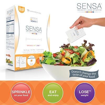 51uW%2B1duoML weightloss: Sensa Weight Loss System Two Month 1 Shakers, DVD, 30 Quench Packets, Neoprene Case